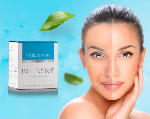 Vital Dermax Intensive Cream, woman