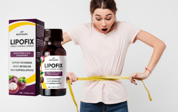 Lipofix Reviews – природни капки за слабеење за губење на тежината